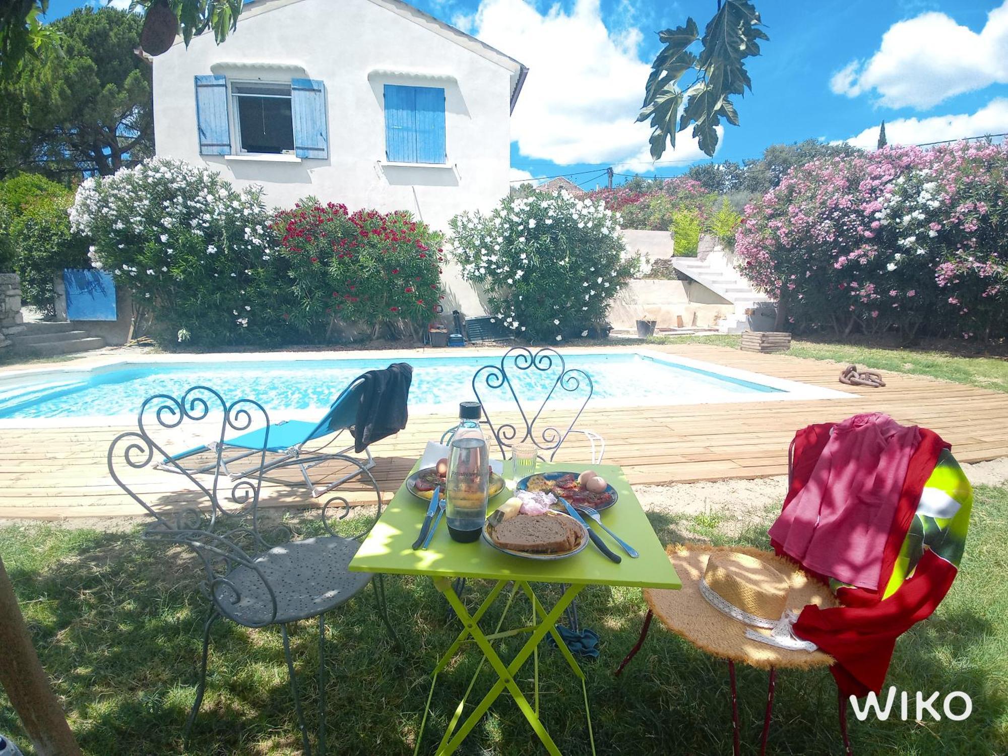Au Fil De Soi Villa Saint-Julien-de-Peyrolas ภายนอก รูปภาพ