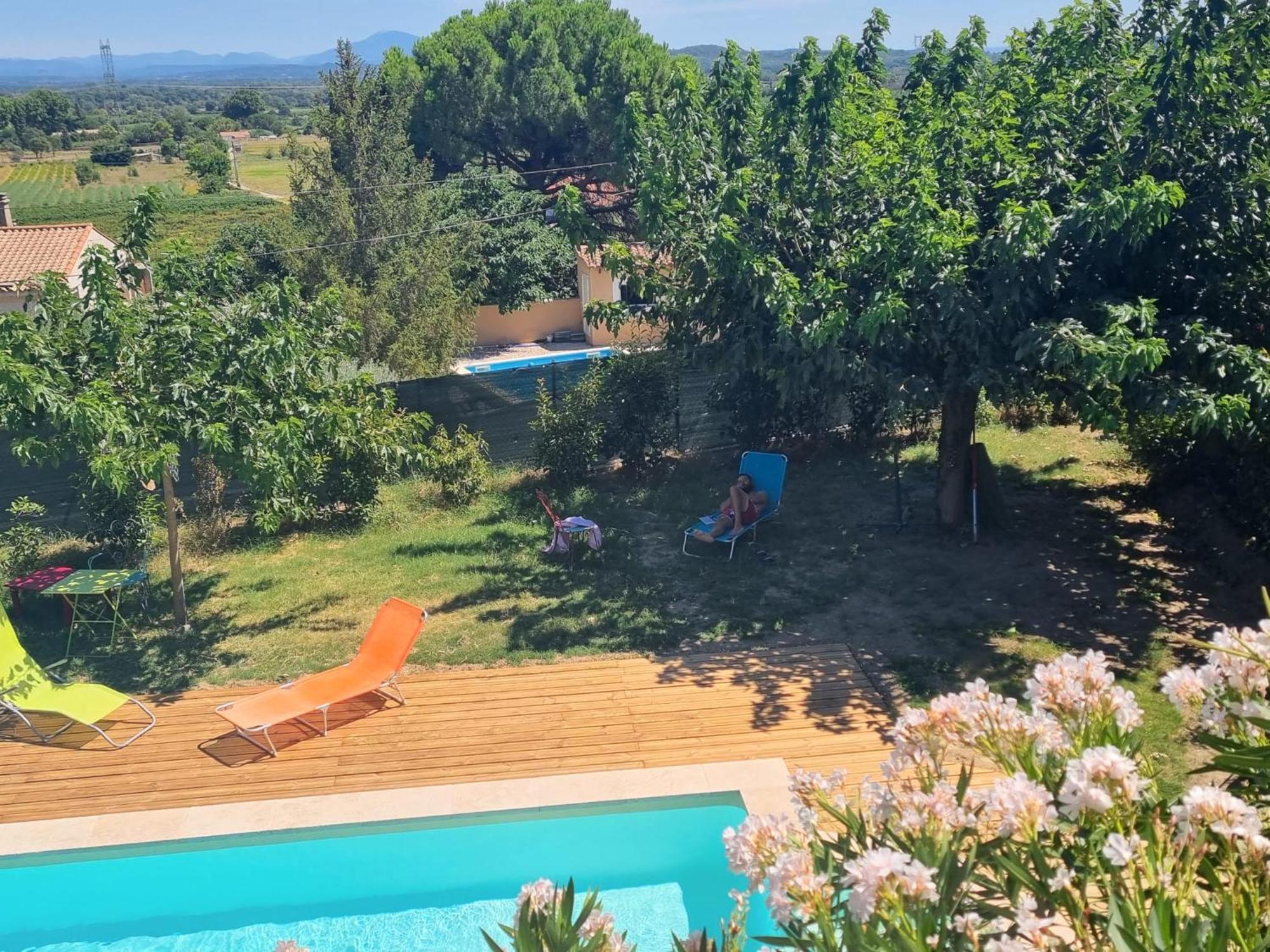 Au Fil De Soi Villa Saint-Julien-de-Peyrolas ภายนอก รูปภาพ